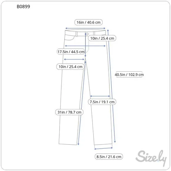 NWT Driftwood Womens Jeans Blue Kelly Bootcut Floral Embroidered Boho Size 31 - Picture 9 of 9